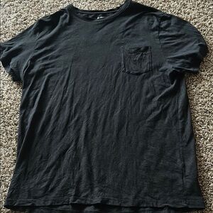 William Rast Black Short Sleeve Tee